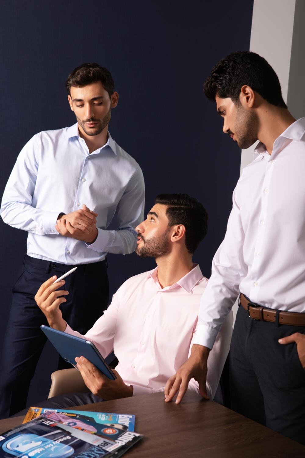 Chemise formelle Bleue claire