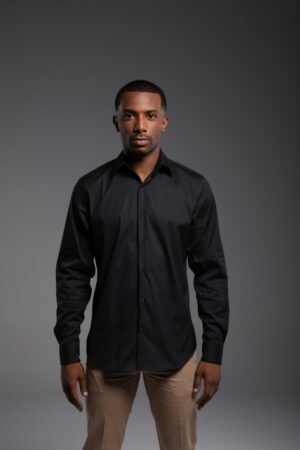 Chemise formelle Noir