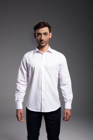Chemise formelle Blanche
