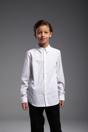 Chemise enfant blanche