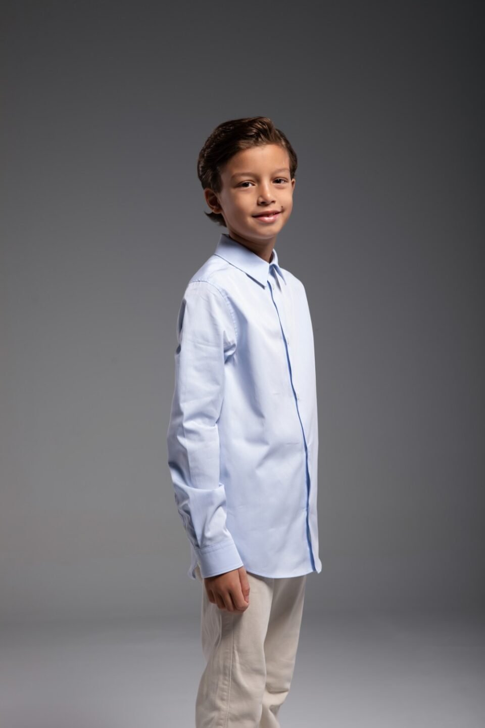 Chemise enfant blanche