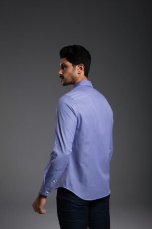 Chemise casual blanche (col boutonné)