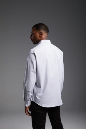 Chemise casual blanche (col boutonné)