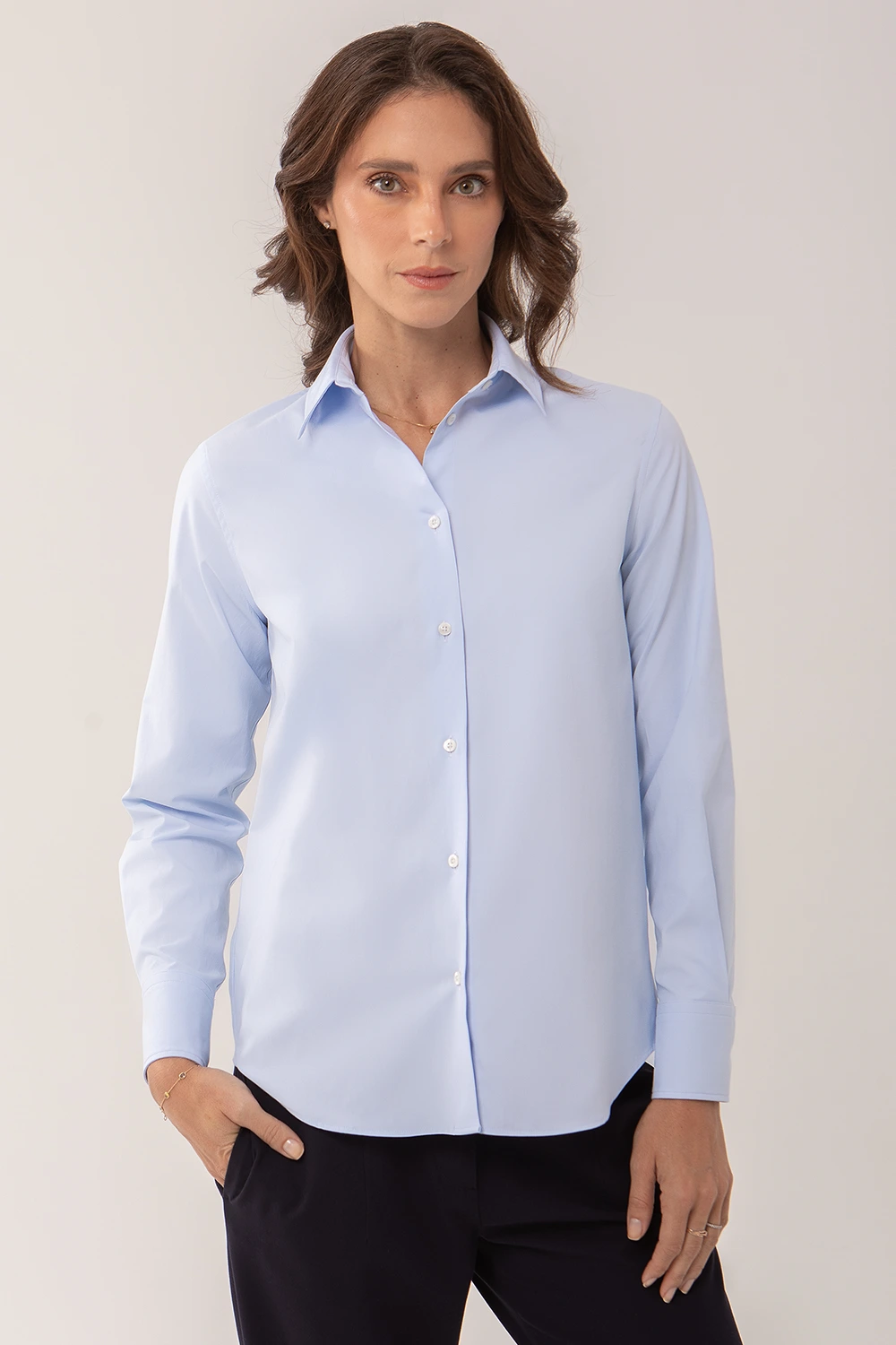 CHEMISE FEMME LA NOMADE BLEUE CIEL